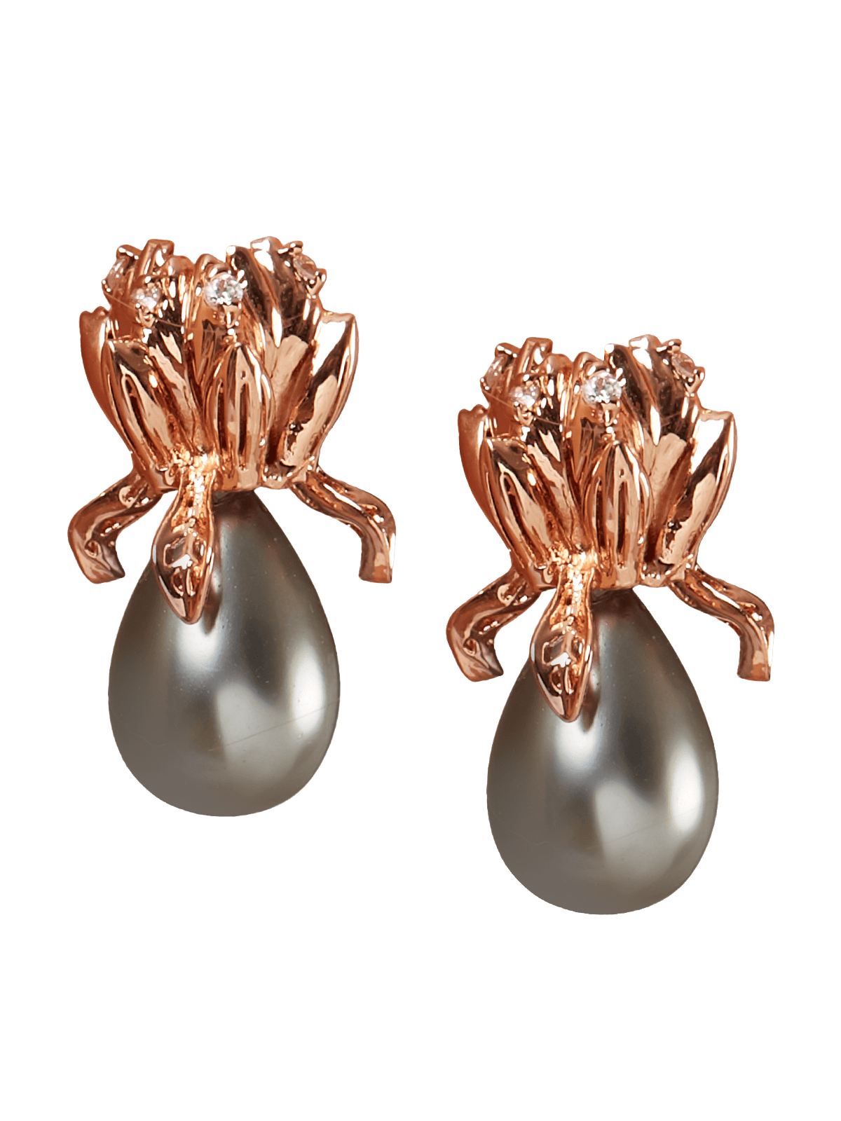 Kay Freshwater Cultured Pearl Earrings 10K Rose Gold | CoolSprings Galleria