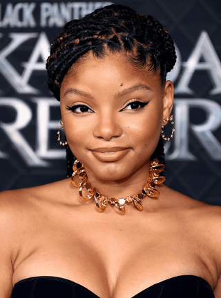 Halle Bailey Wearing Tuscon Necklace