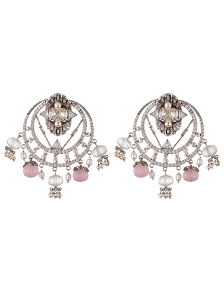Indian wedding crystal earrings