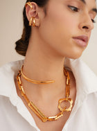 Interlink Blade Necklace By Outhouse