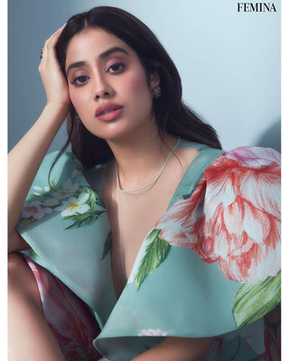 Janhvi Kapoor In Outhouse Jewellery Earrings