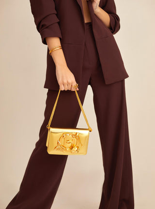 Luxury Gold Sling Bag