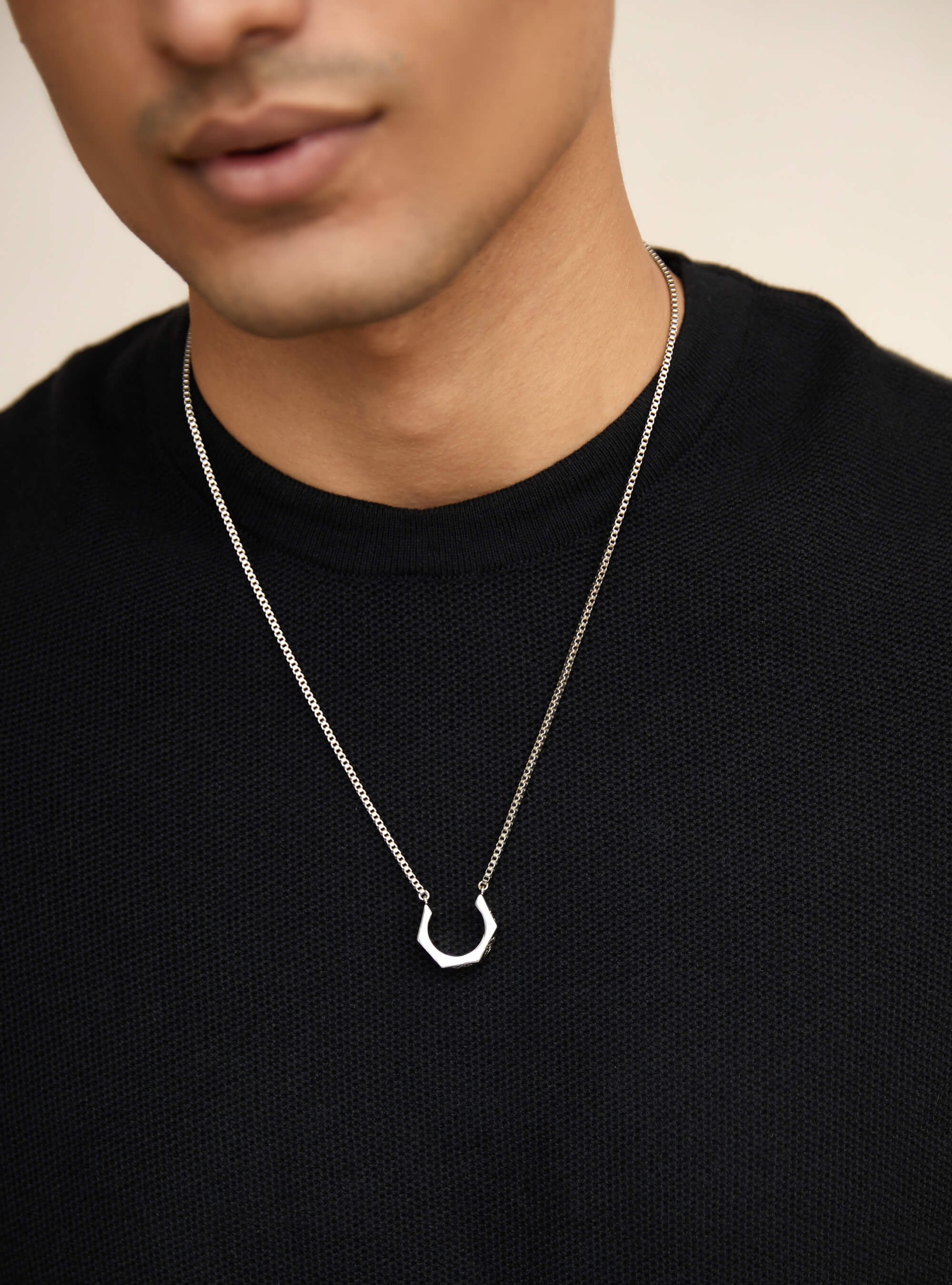 Aran Jewels | Necklaces | HORSSHOE Necklace for Man gold