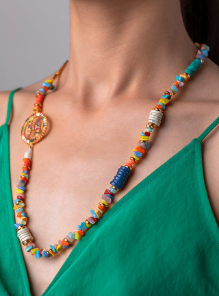 Multicolour Beads Necklace