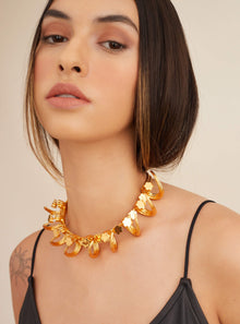 Halle Bailey Wearing OH Poppi Tuscon Necklace