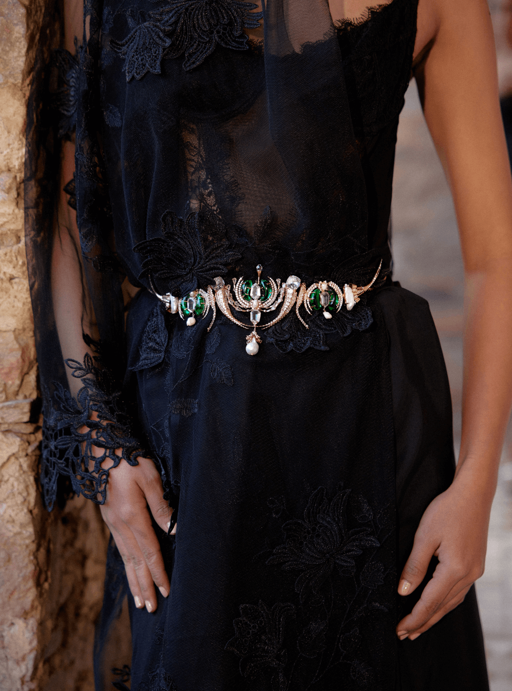 Le Palmier Couture Belt