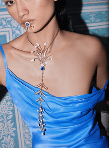 Le Sunset Palm Free Fall Pendant