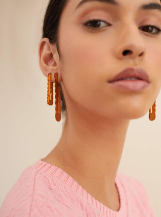 Outhouse Big Gold Earrings