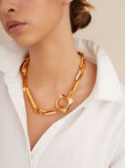 Outhouse Epee Ferrum Link Chain Necklace
