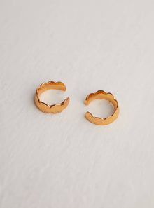 Outhouse Epee Moon Ring