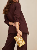 Outhouse Luxury Gold Bag