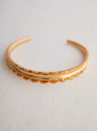 OH Poppi Scallop Handcuff Bracelet