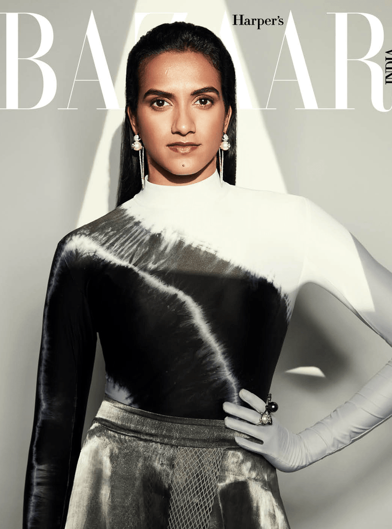 PV Sindhu Wearing Outhouse Earrings