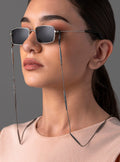 Le Lien Monogram Convertible Lanyard in Gunmetal