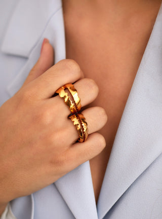 Premium Gold Stackable Rings