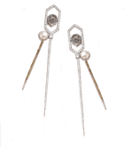 Designer  pearl earrings