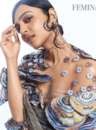 Radhika Apte Button Tops Earrings 