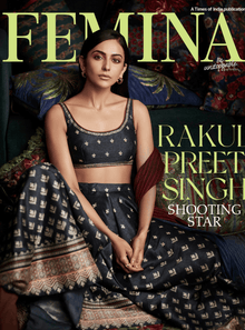 Rakulpreet Singh Gold Hoop Earrings 