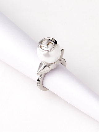 Pearl ring for women