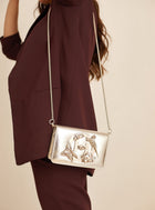 Silver Sling Bag