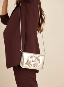 Silver Sling Bag