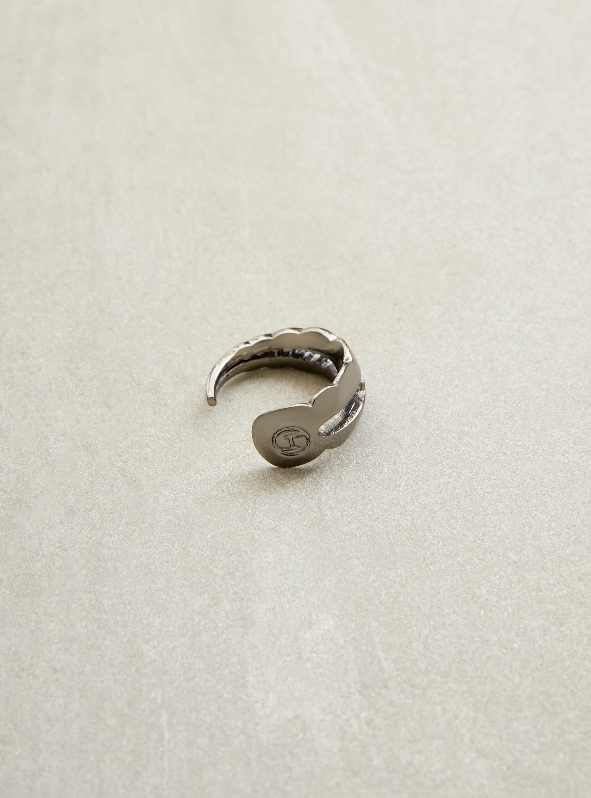 Outhouse: OH Acuti Unisex Ring In Silver