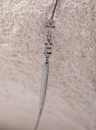 Le Lien Monogram Convertible Lanyard in Gunmetal