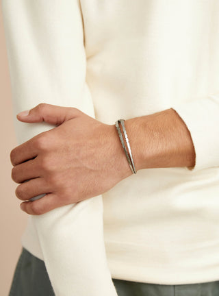 Unisex Handcuff In Silver