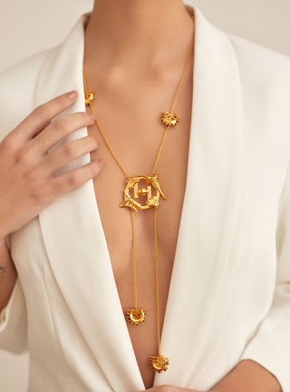 Women Sautoir necklace