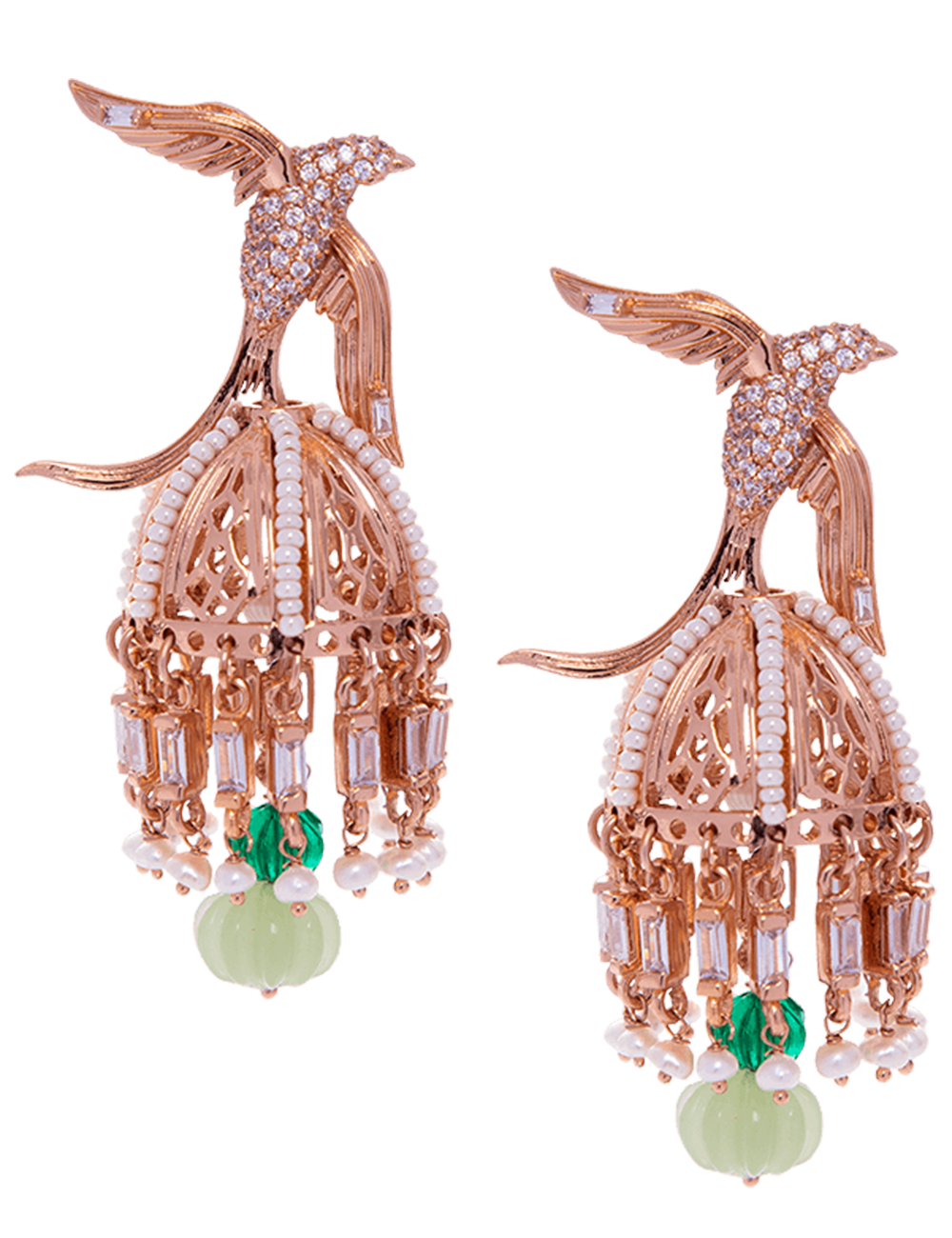 big wedding earrings