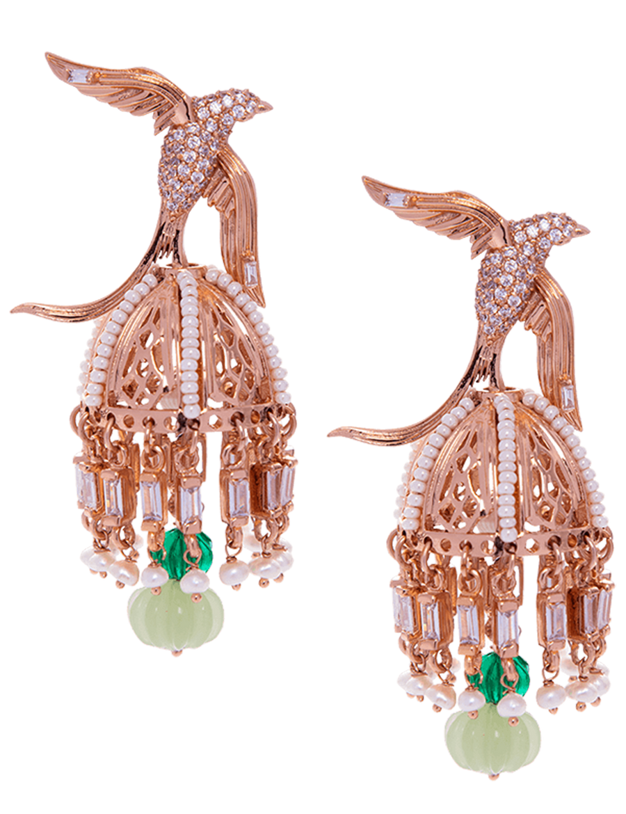 big wedding earrings