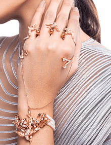 bridal Hand harness for wedding