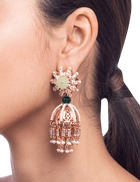bridal jhumka earrings