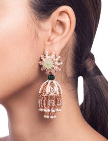 bridal jhumka earrings