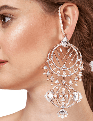 bridal luxury earrings