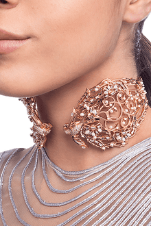 bridal open choker