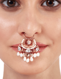 bridal pearl nose ring