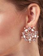 bridal stud earrings