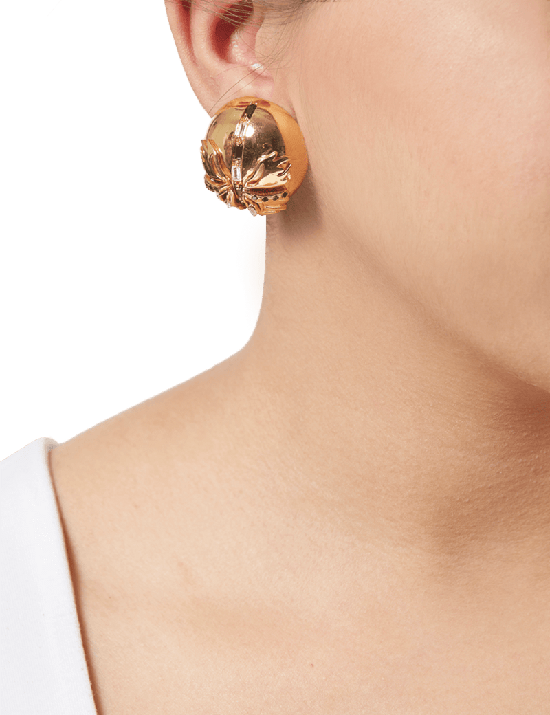 button top earrings for women