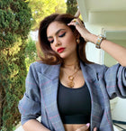 celebrity gold pendant