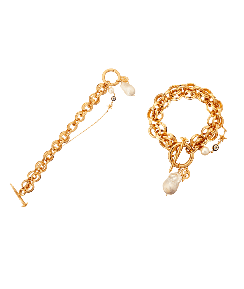 chunky gold bracelets