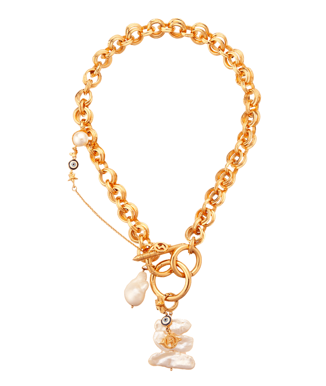 chunky pearl necklace