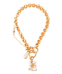 chunky pearl necklace