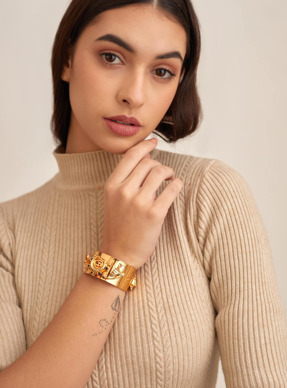 contemporary wrist cuff