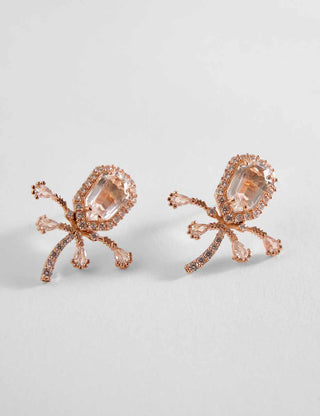 crystal mini stud earrings