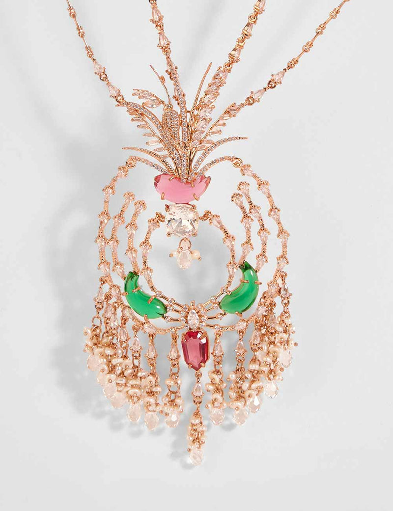 crystal pendant necklace