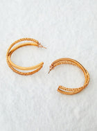 dainty hoop earrings