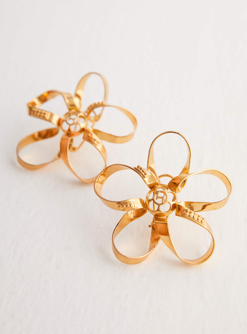 designer statement earrings