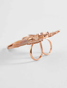 double finger ring for wedding