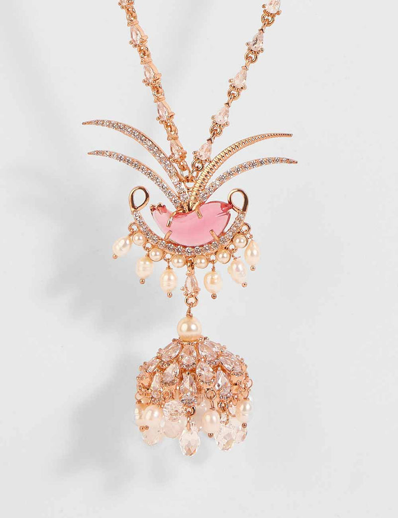 fish style layered necklace